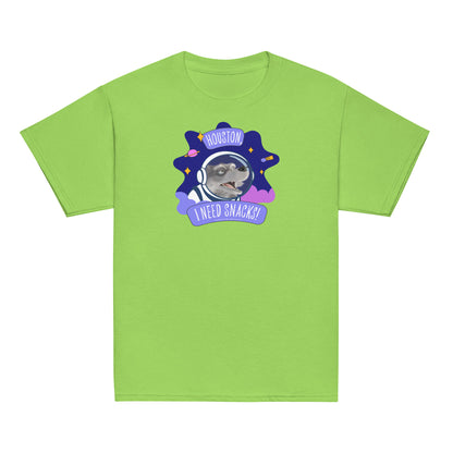 Masha and the Bear Friends I Need Snacks! Youth classic tee Lime T-SHIRT