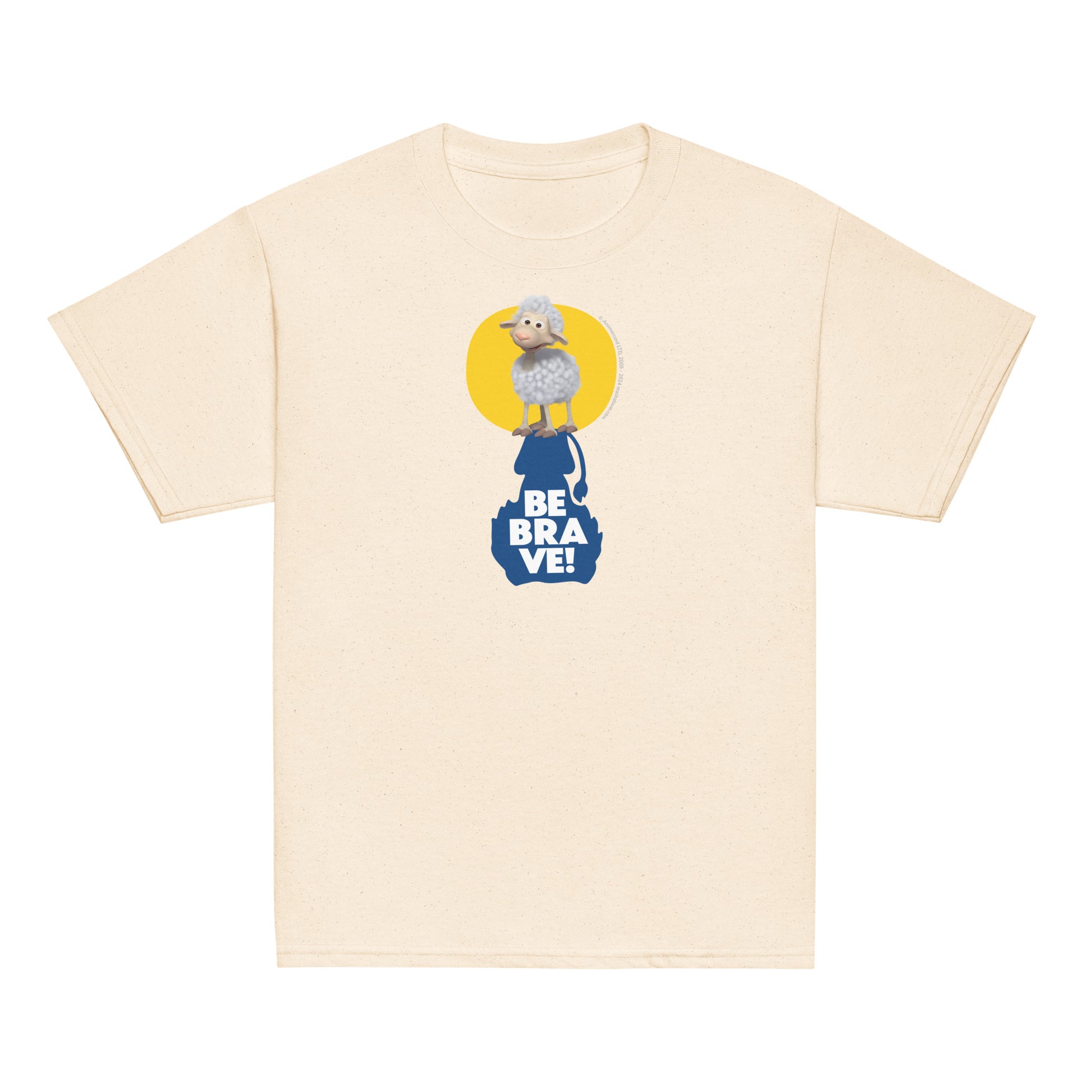 Masha and the Bear Friends Be Brave! Youth classic tee Natural T-SHIRT
