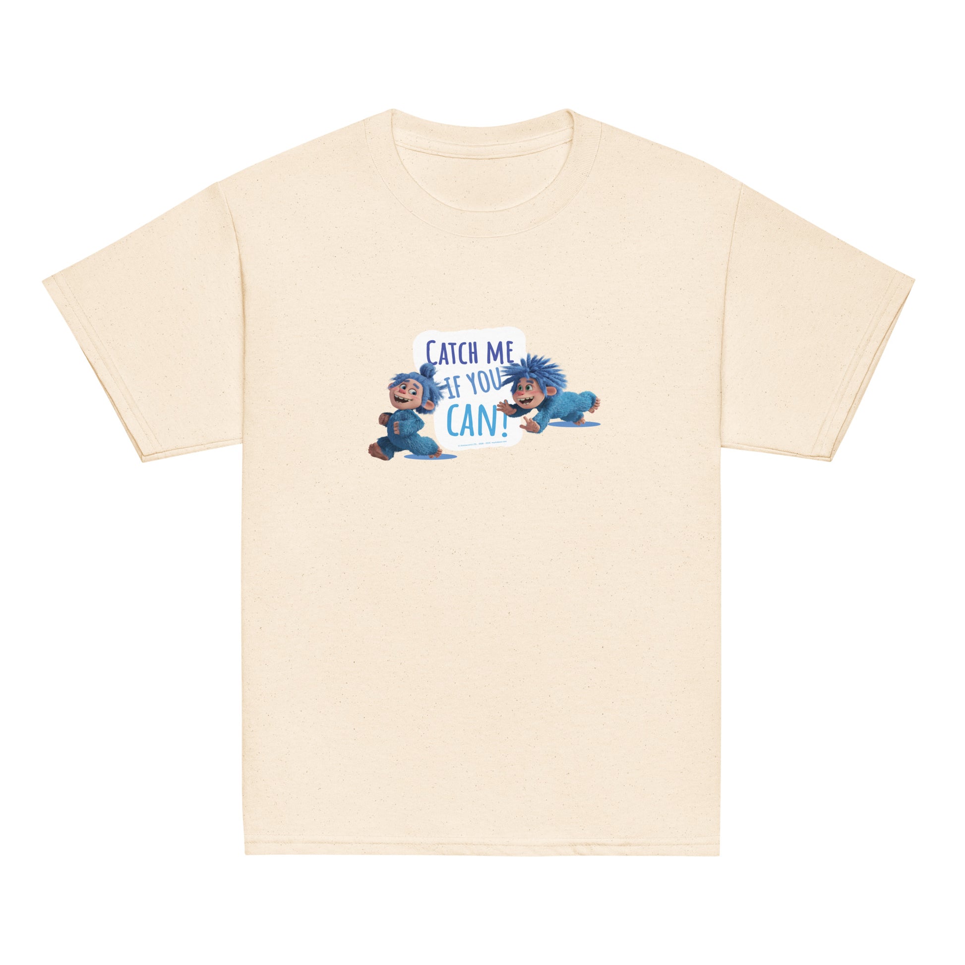 Masha and the Bear Friends Catch Me! Youth classic tee Natural T-SHIRT