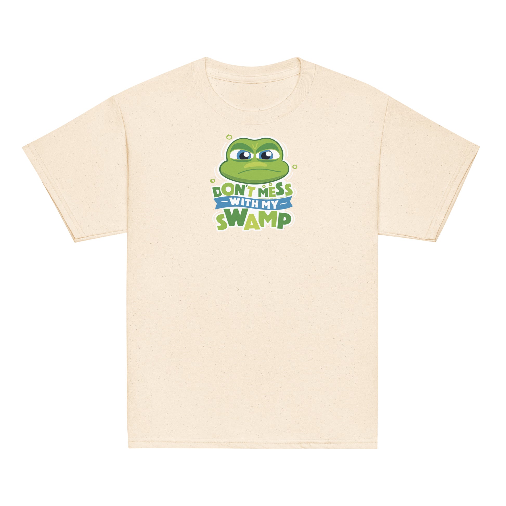 Masha and the Bear Friends My Swamp Youth classic tee Natural T-SHIRT