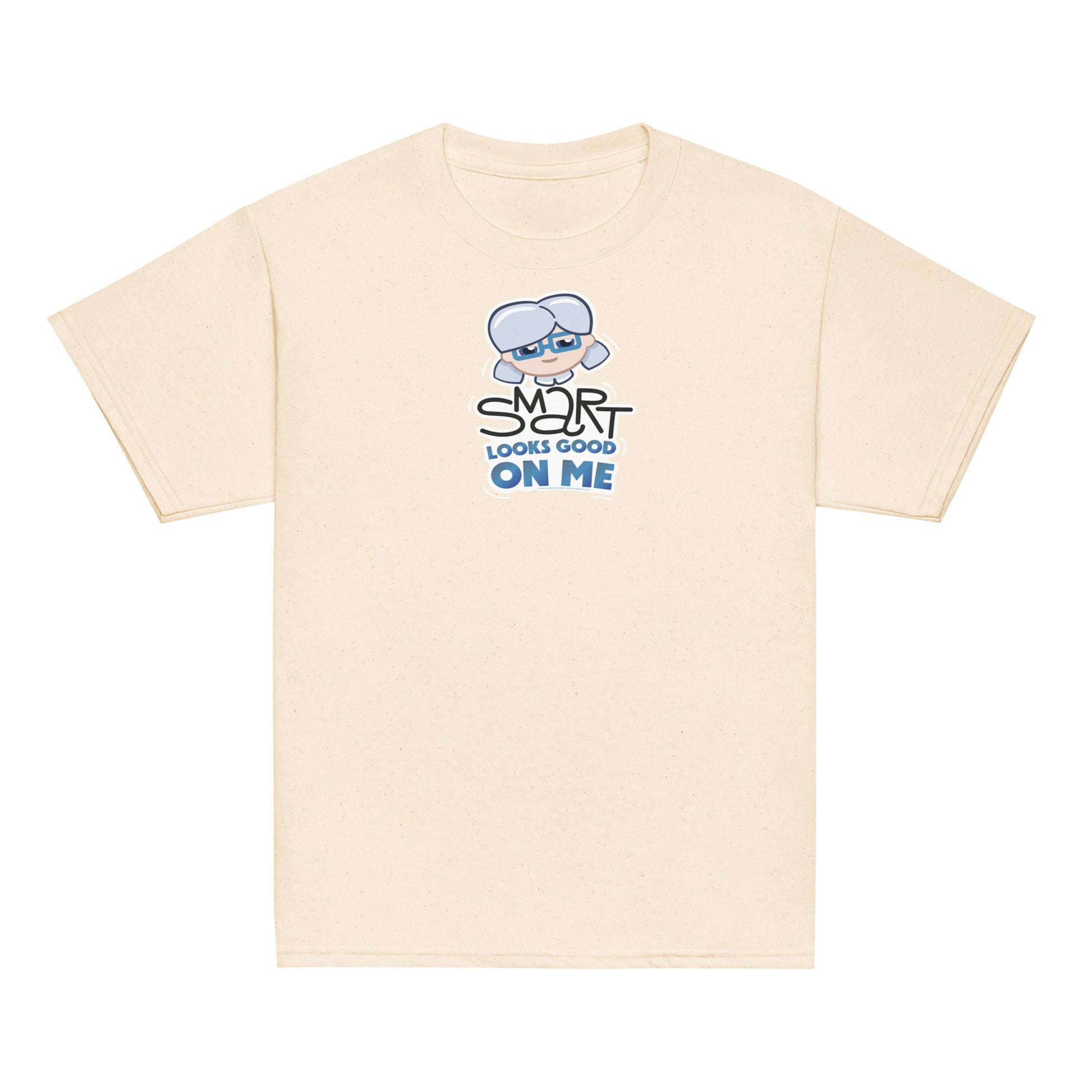 Masha and the Bear Friends Smart Looks Good Youth classic tee Natural T-SHIRT
