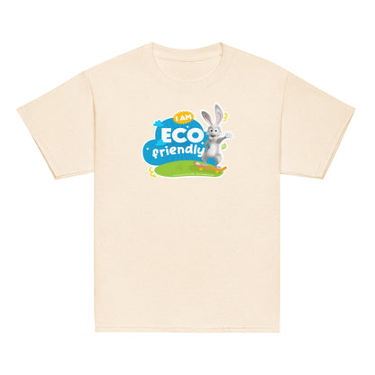 Masha and the Bear Friends Eco Friendly Youth classic tee Natural T-SHIRT