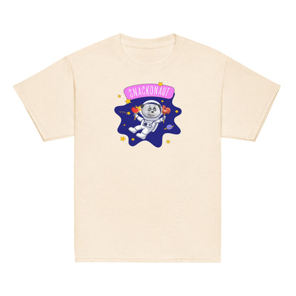 Masha and the Bear Friends Snackonaut Youth classic tee Natural T-SHIRT