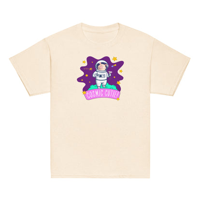Masha and the Bear Friends Cosmic Cutie! Youth classic tee Natural T-SHIRT