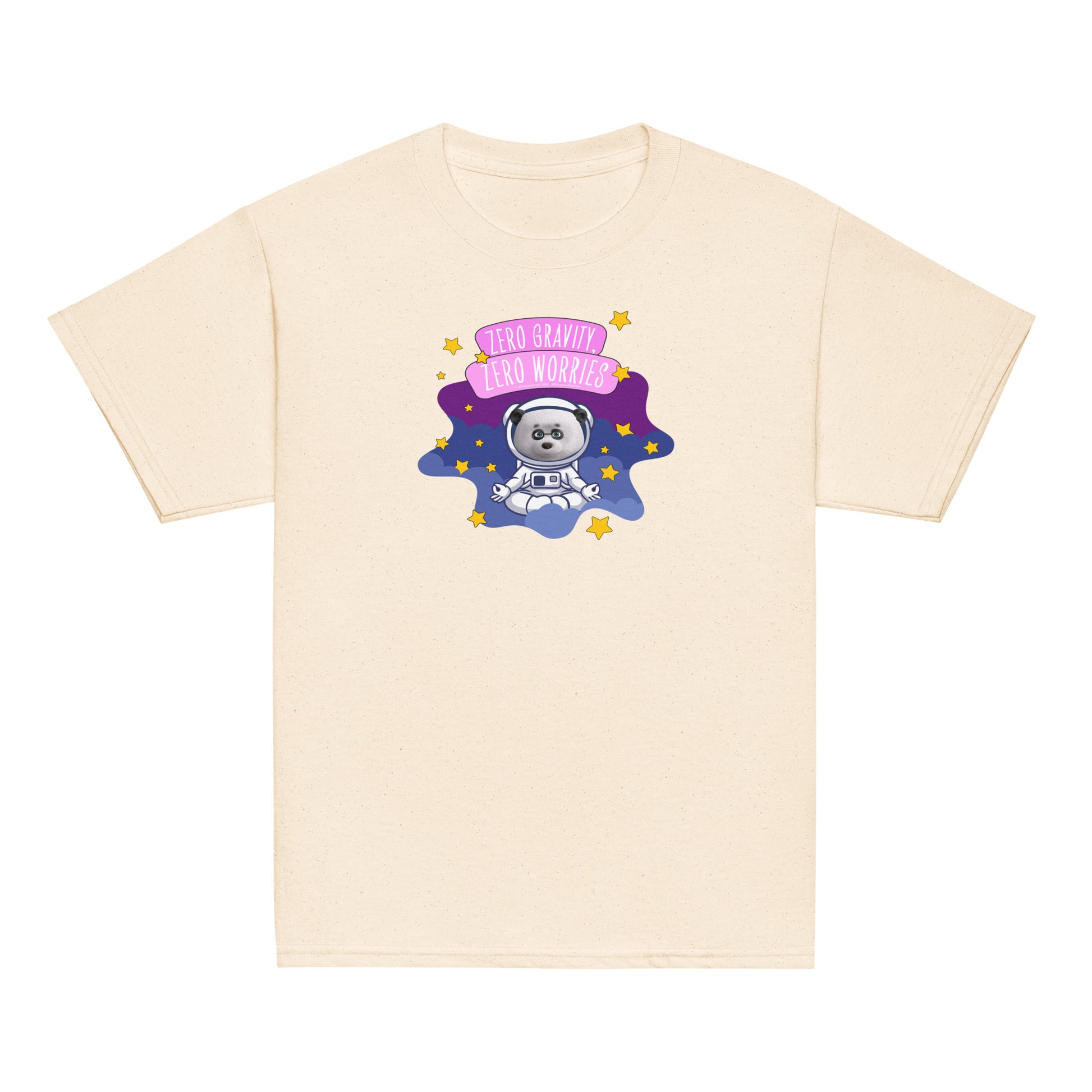 Masha and the Bear Friends Zero Worries Youth classic tee Natural T-SHIRT