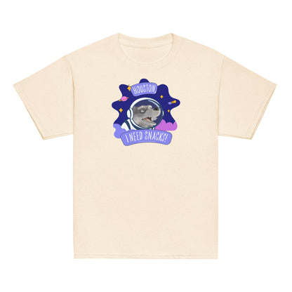 Masha and the Bear Friends I Need Snacks! Youth classic tee Natural T-SHIRT
