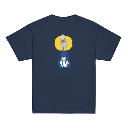 Masha and the Bear Friends Be Brave! Youth classic tee Navy T-SHIRT