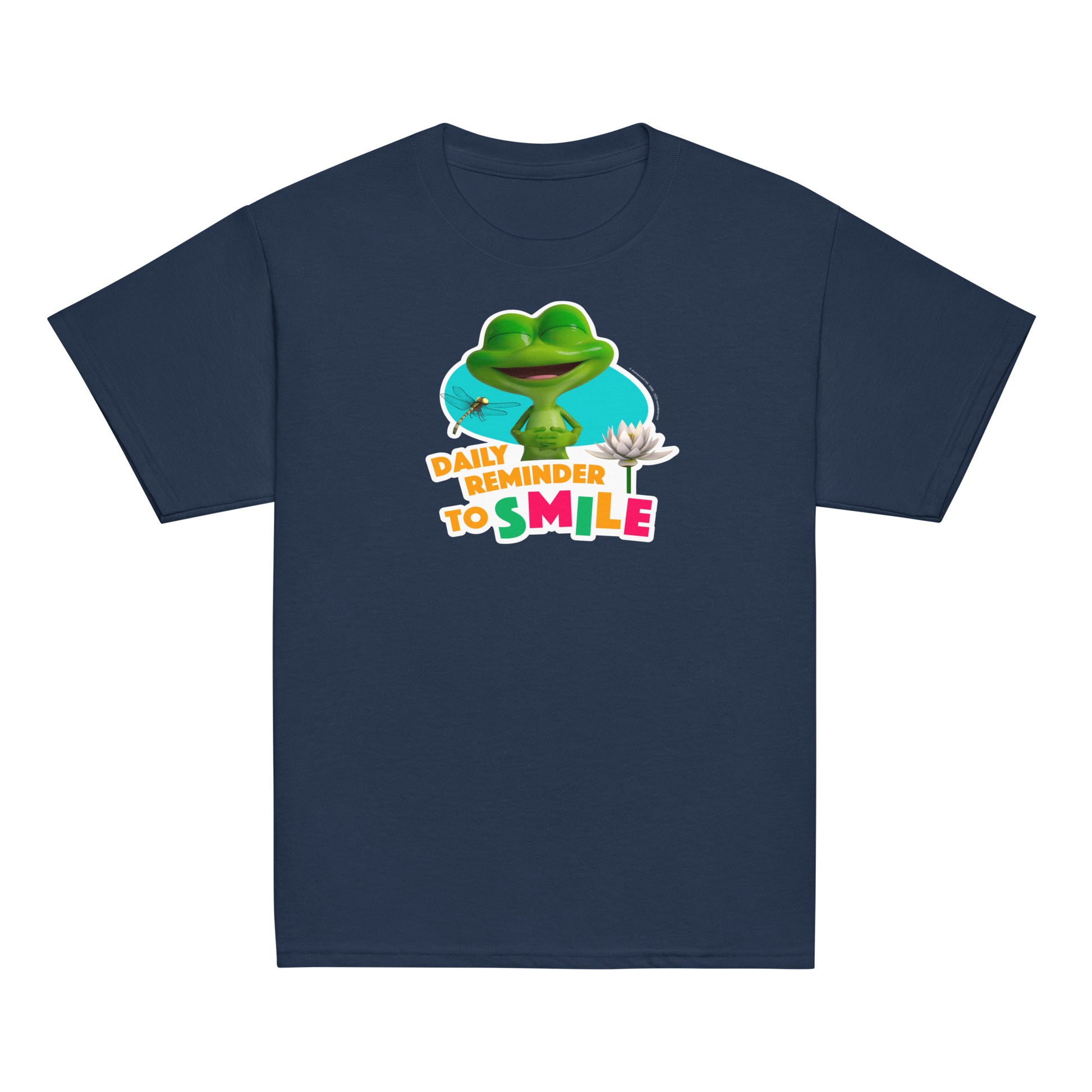 Masha and the Bear Friends Daily Reminder Youth classic tee Navy T-SHIRT