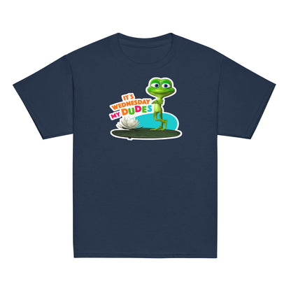 Masha and the Bear Friends Wednesday My Dudes Youth classic tee Navy T-SHIRT