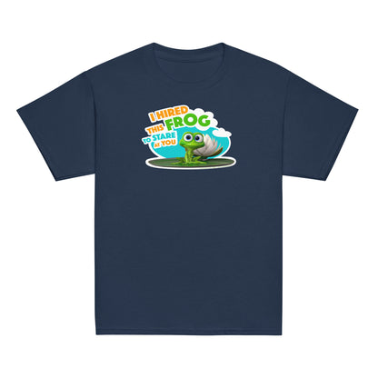 Masha and the Bear Friends Stare At You Youth classic tee Navy T-SHIRT
