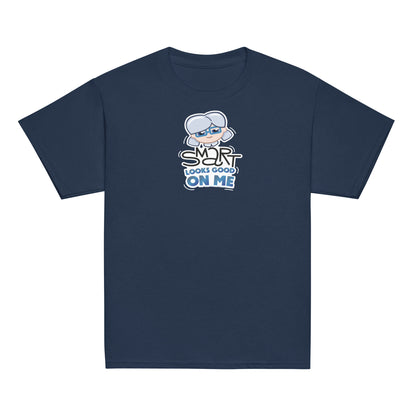 Masha and the Bear Friends Smart Looks Good Youth classic tee Navy T-SHIRT