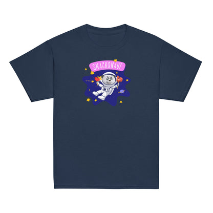 Masha and the Bear Friends Snackonaut Youth classic tee Navy T-SHIRT