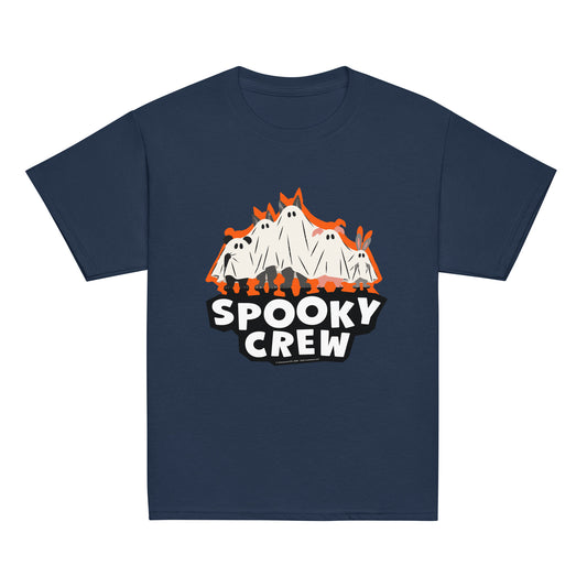 Masha and the Bear Friends Spooky Crew Youth classic tee Navy T-SHIRT