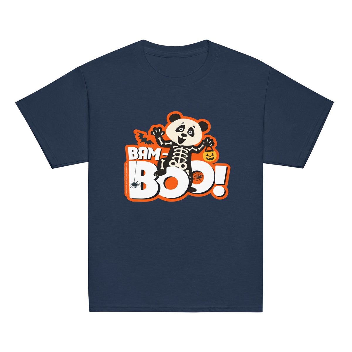 Masha and the Bear Friends Bam-Boo Youth classic tee Navy T-SHIRT