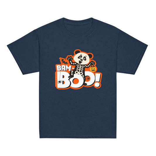 Masha and the Bear Friends Bam-Boo Youth classic tee Navy T-SHIRT