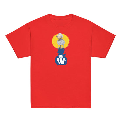 Masha and the Bear Friends Be Brave! Youth classic tee Red T-SHIRT