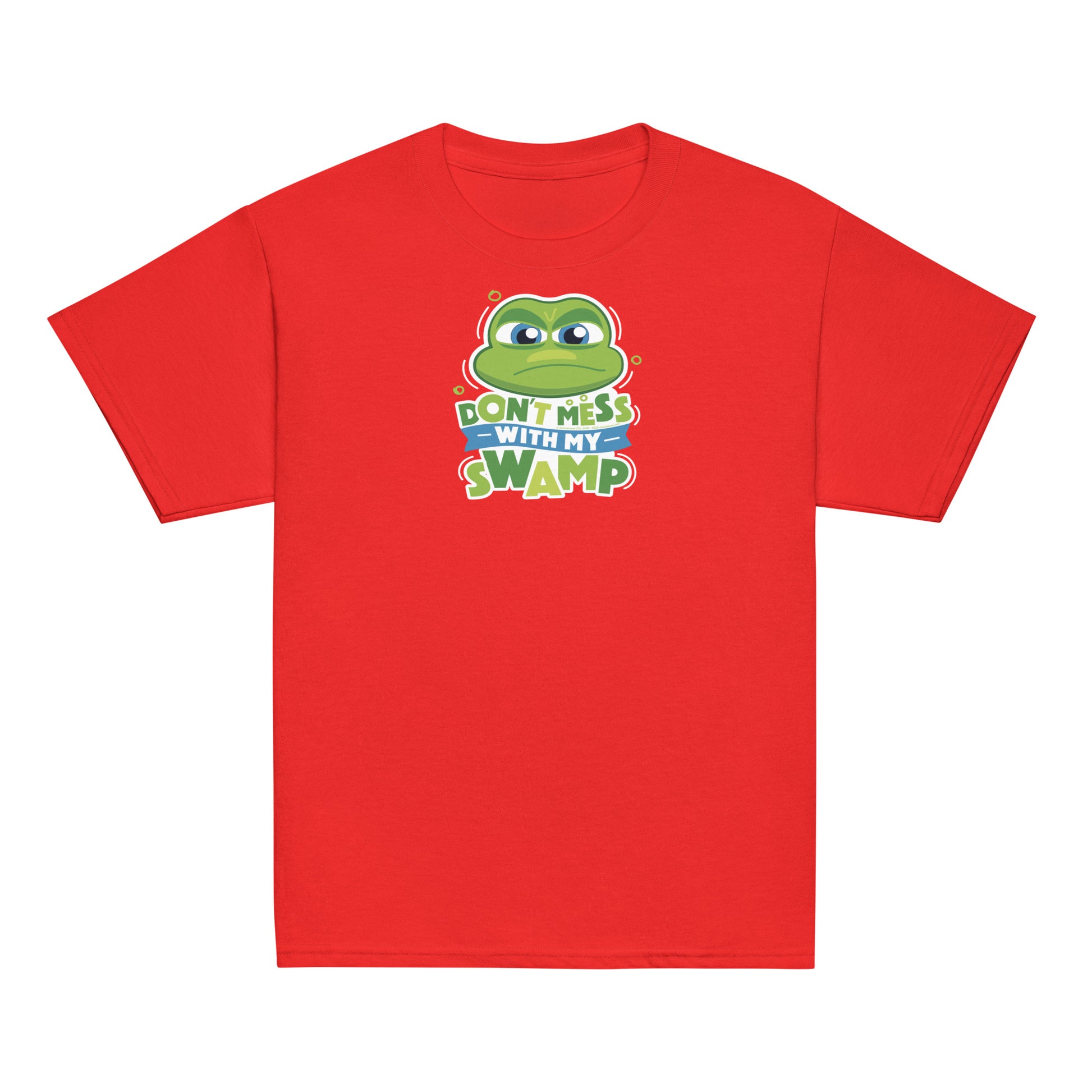 Masha and the Bear Friends My Swamp Youth classic tee Red T-SHIRT