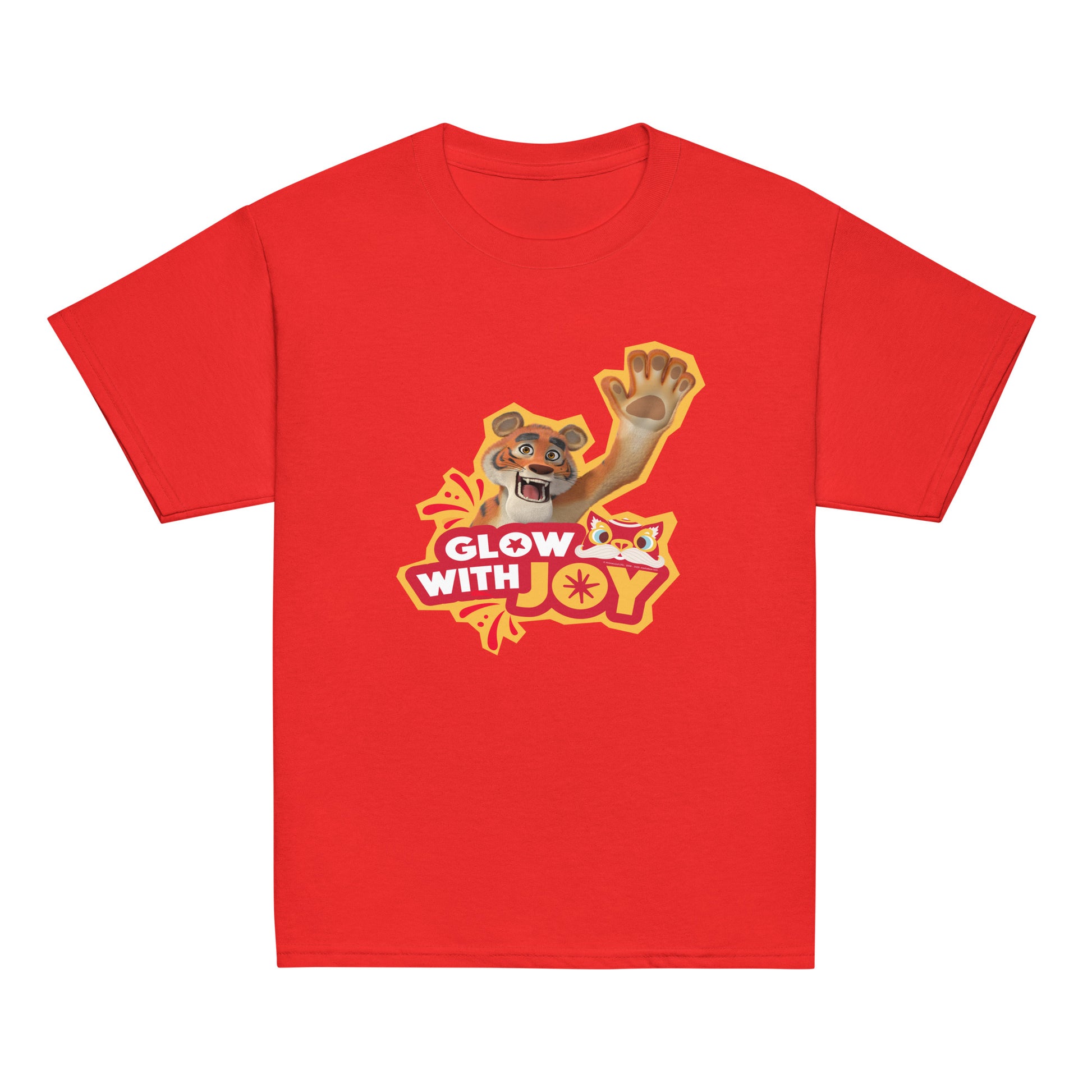 Masha and the Bear Friends Glow with Joy Youth classic tee XL T-SHIRT
