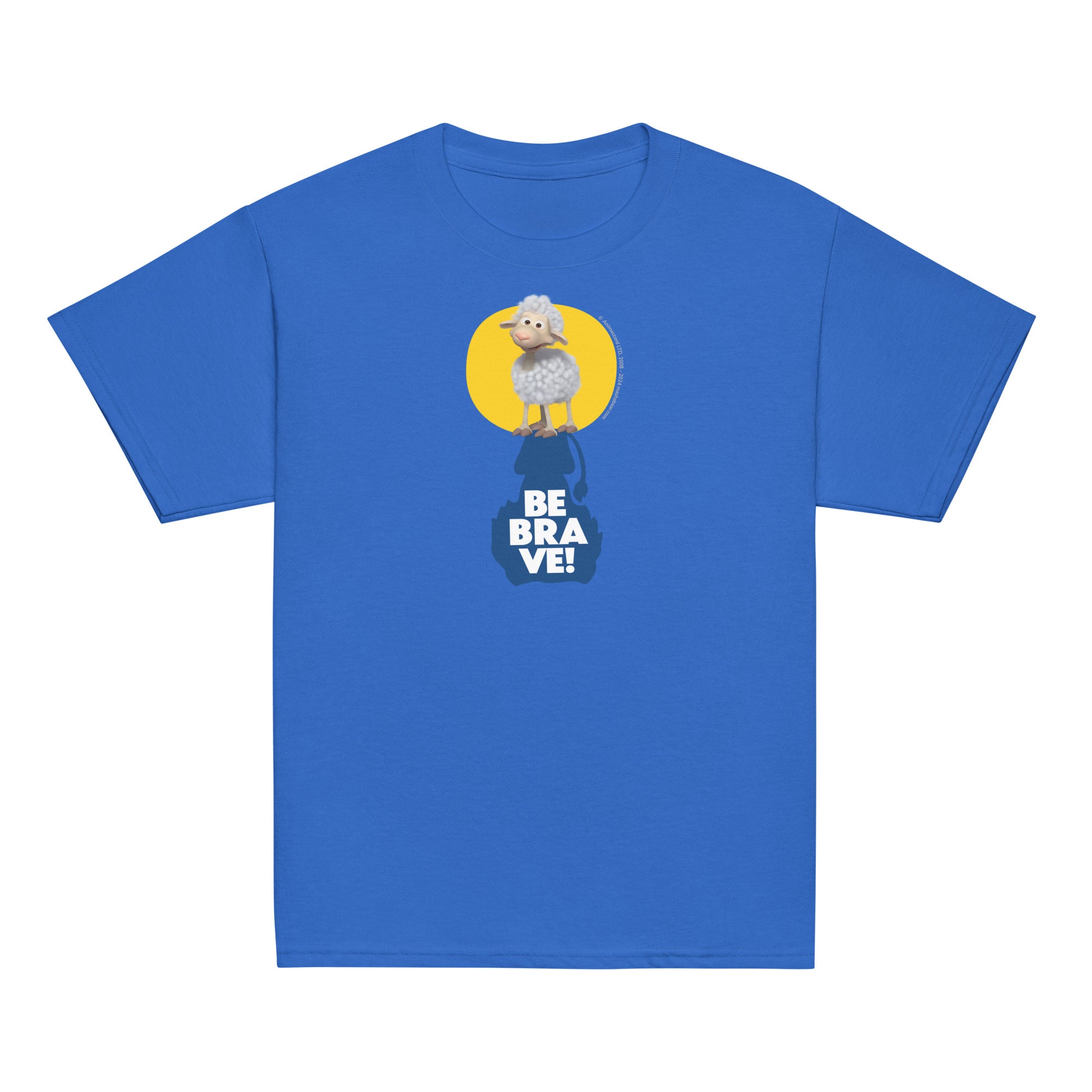 Masha and the Bear Friends Be Brave! Youth classic tee Royal T-SHIRT