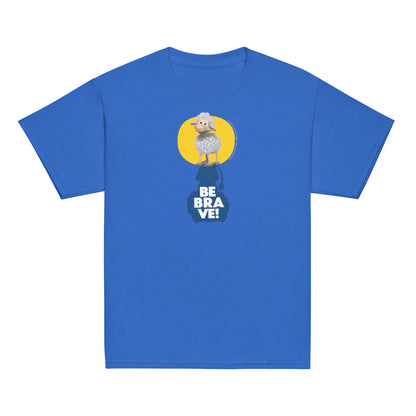 Masha and the Bear Friends Be Brave! Youth classic tee Royal T-SHIRT