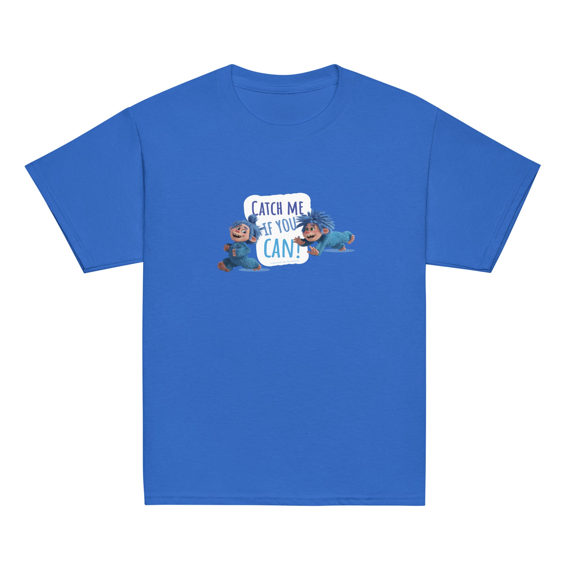Masha and the Bear Friends Catch Me! Youth classic tee Royal T-SHIRT