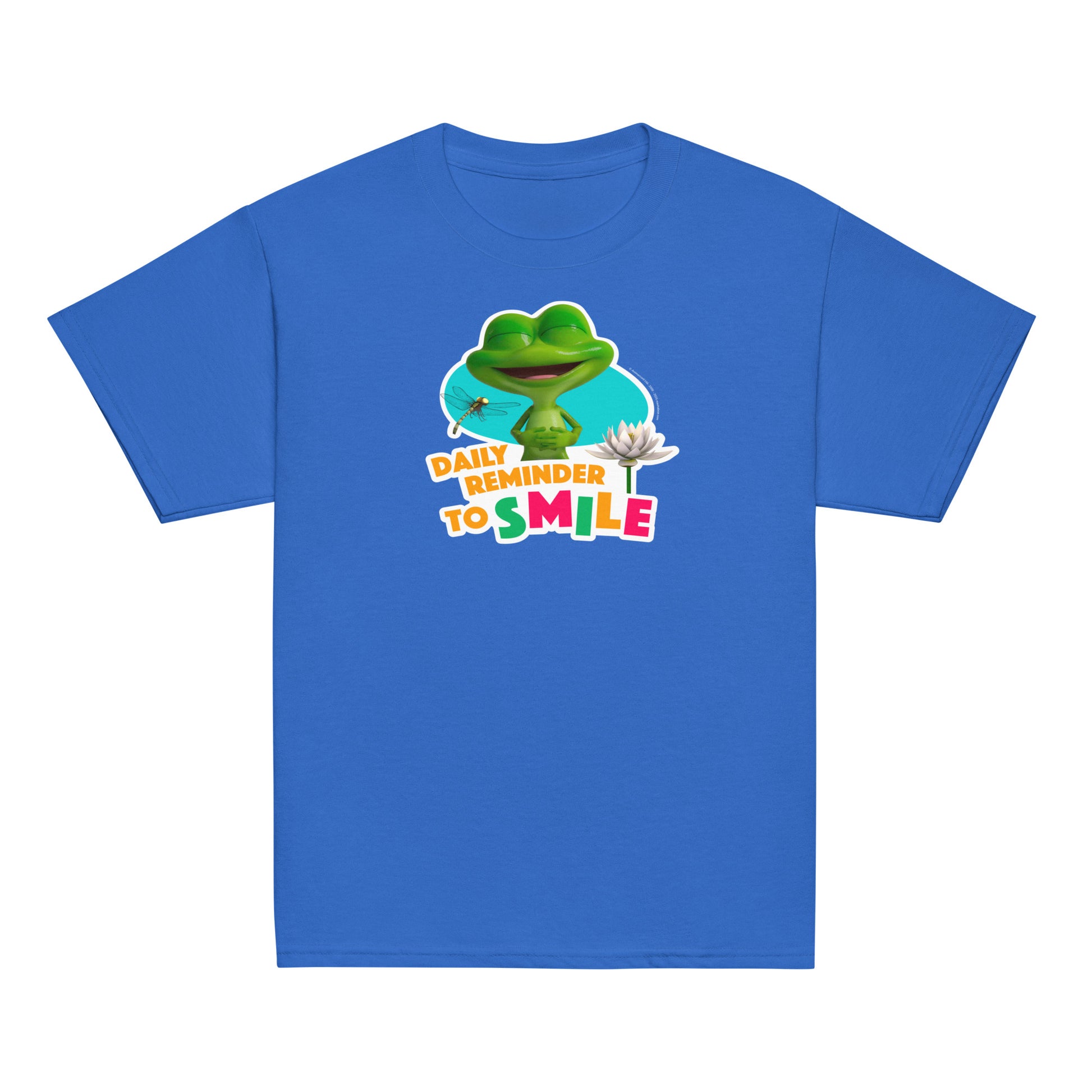 Masha and the Bear Friends Daily Reminder Youth classic tee Royal T-SHIRT