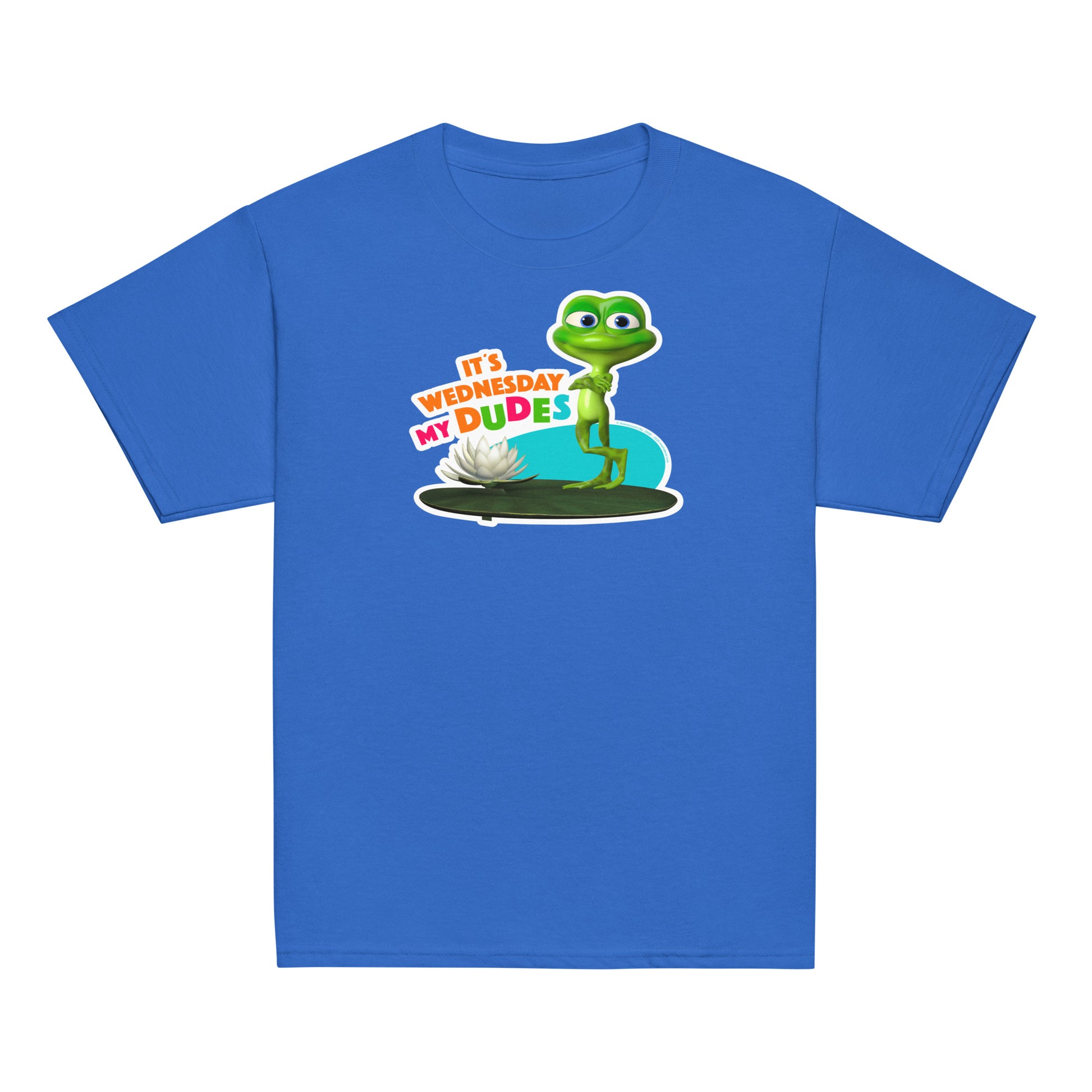 Masha and the Bear Friends Wednesday My Dudes Youth classic tee Royal T-SHIRT