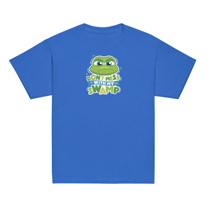 Masha and the Bear Friends My Swamp Youth classic tee Royal T-SHIRT