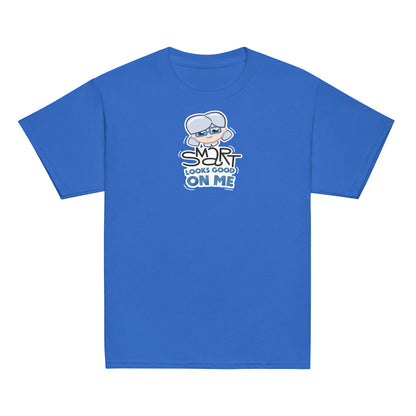 Masha and the Bear Friends Smart Looks Good Youth classic tee Royal T-SHIRT