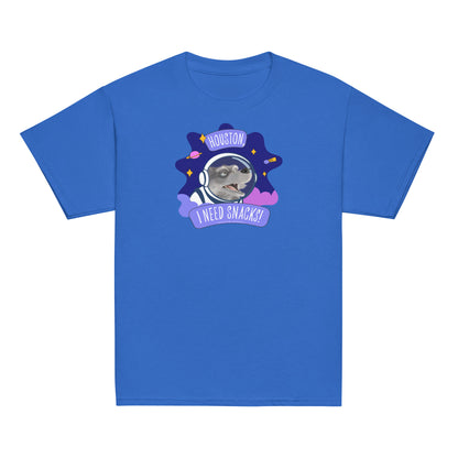 Masha and the Bear Friends I Need Snacks! Youth classic tee Royal T-SHIRT