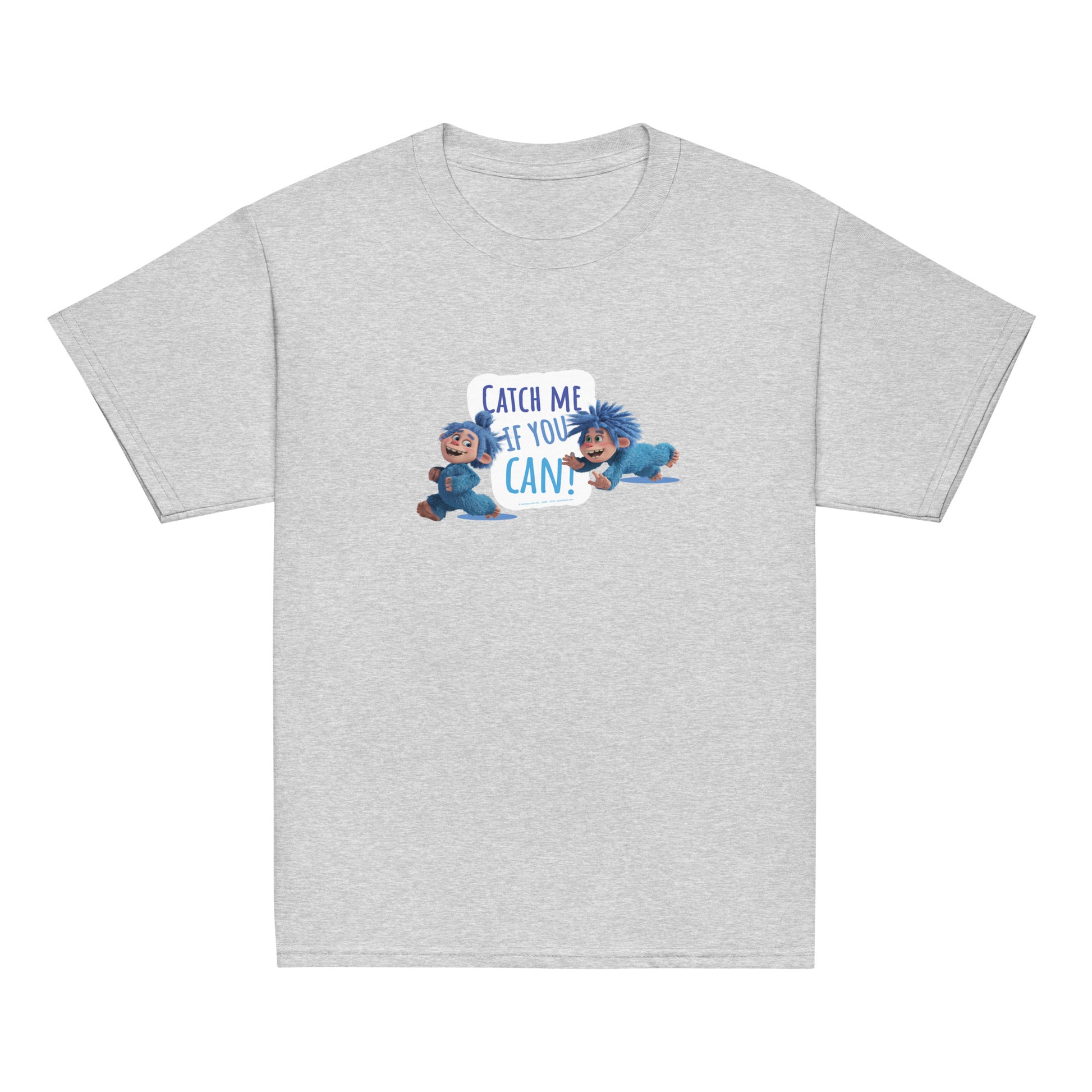Masha and the Bear Friends Catch Me! Youth classic tee Sport Grey T-SHIRT