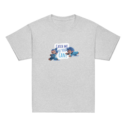 Masha and the Bear Friends Catch Me! Youth classic tee Sport Grey T-SHIRT