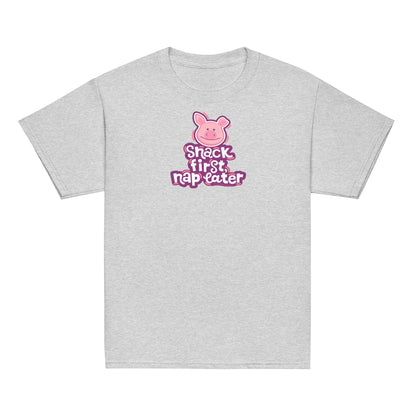 Masha and the Bear Friends Snack First Youth classic tee Sport Grey T-SHIRT