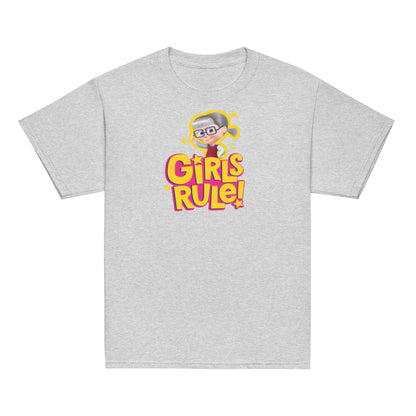 Masha and the Bear Friends Girls Rule! Youth classic tee Sport Grey T-SHIRT