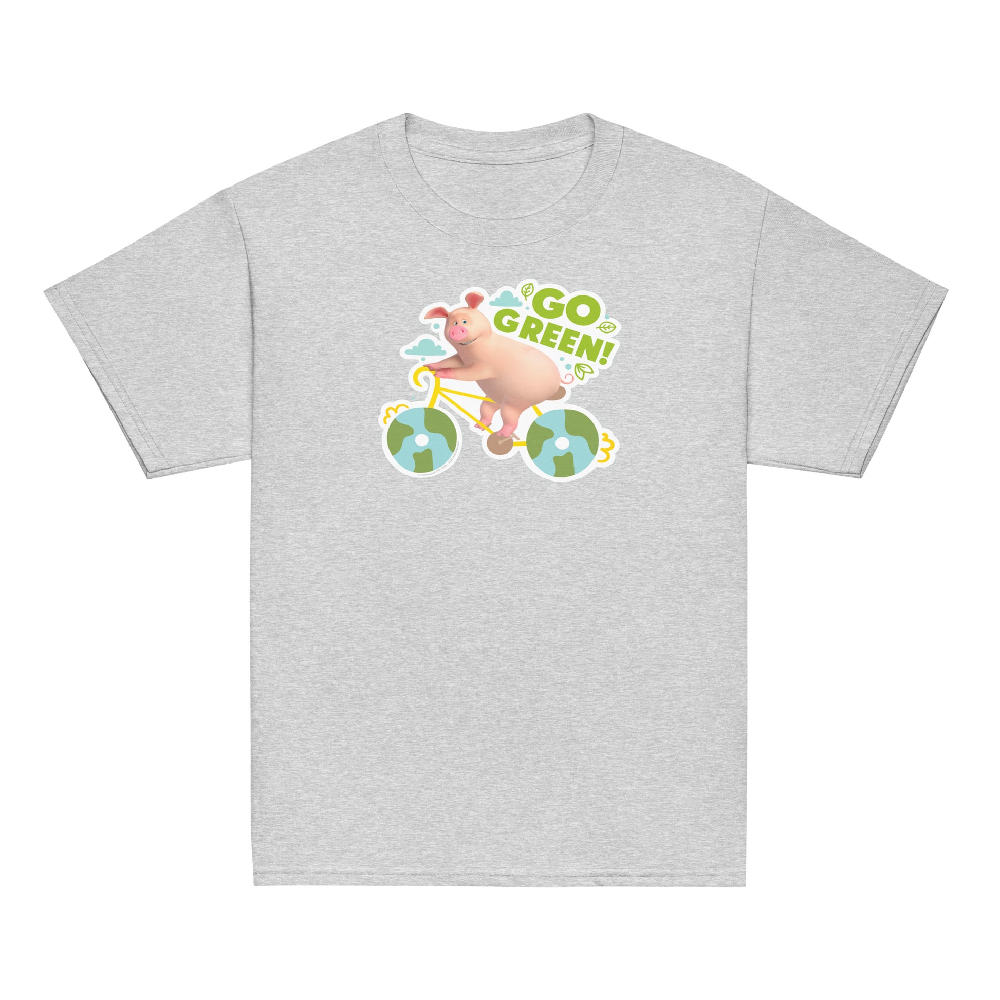 Masha and the Bear Friends Go Green! Youth classic tee Sport Grey T-SHIRT