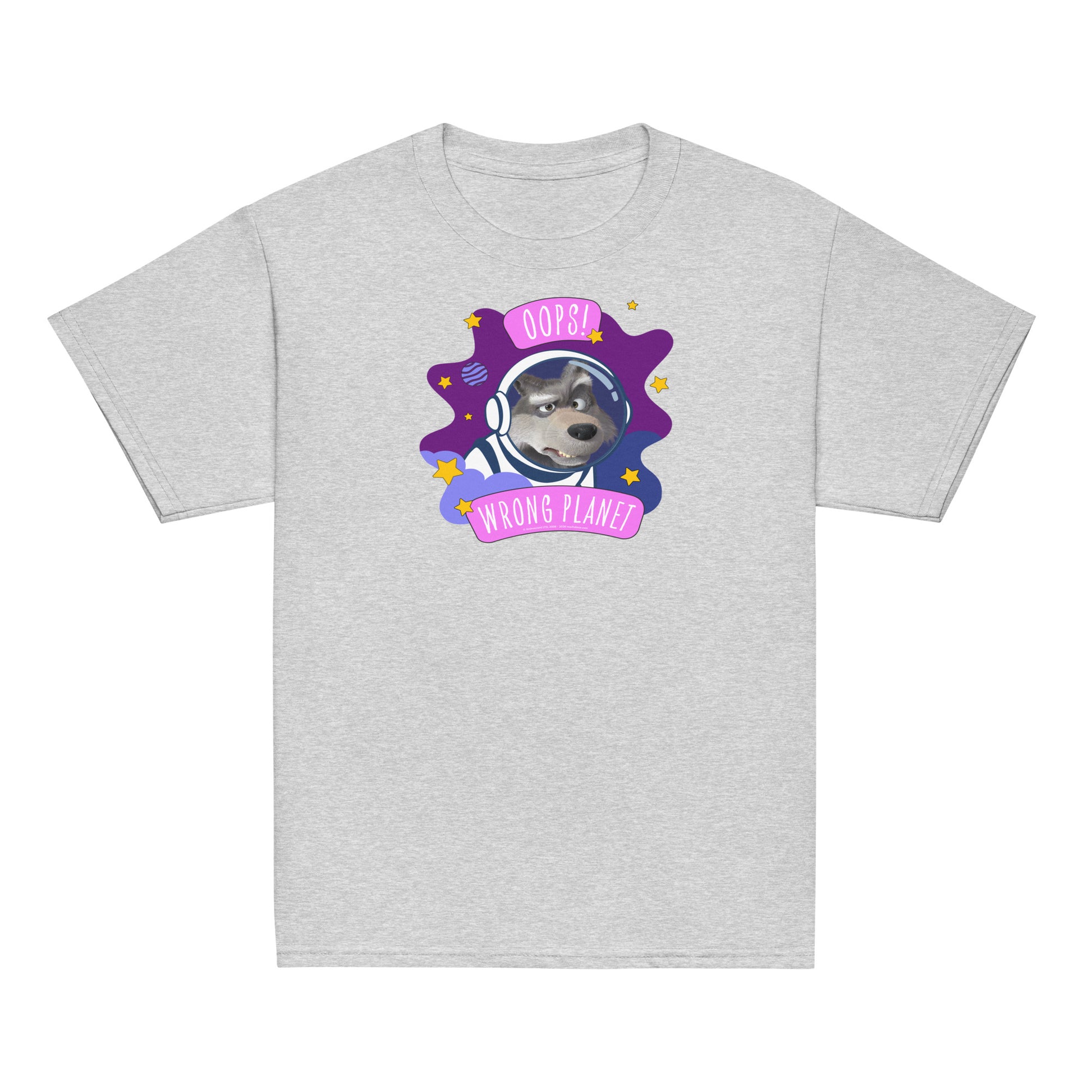 Masha and the Bear Friends Wrong Planet Youth classic tee Sport Grey T-SHIRT