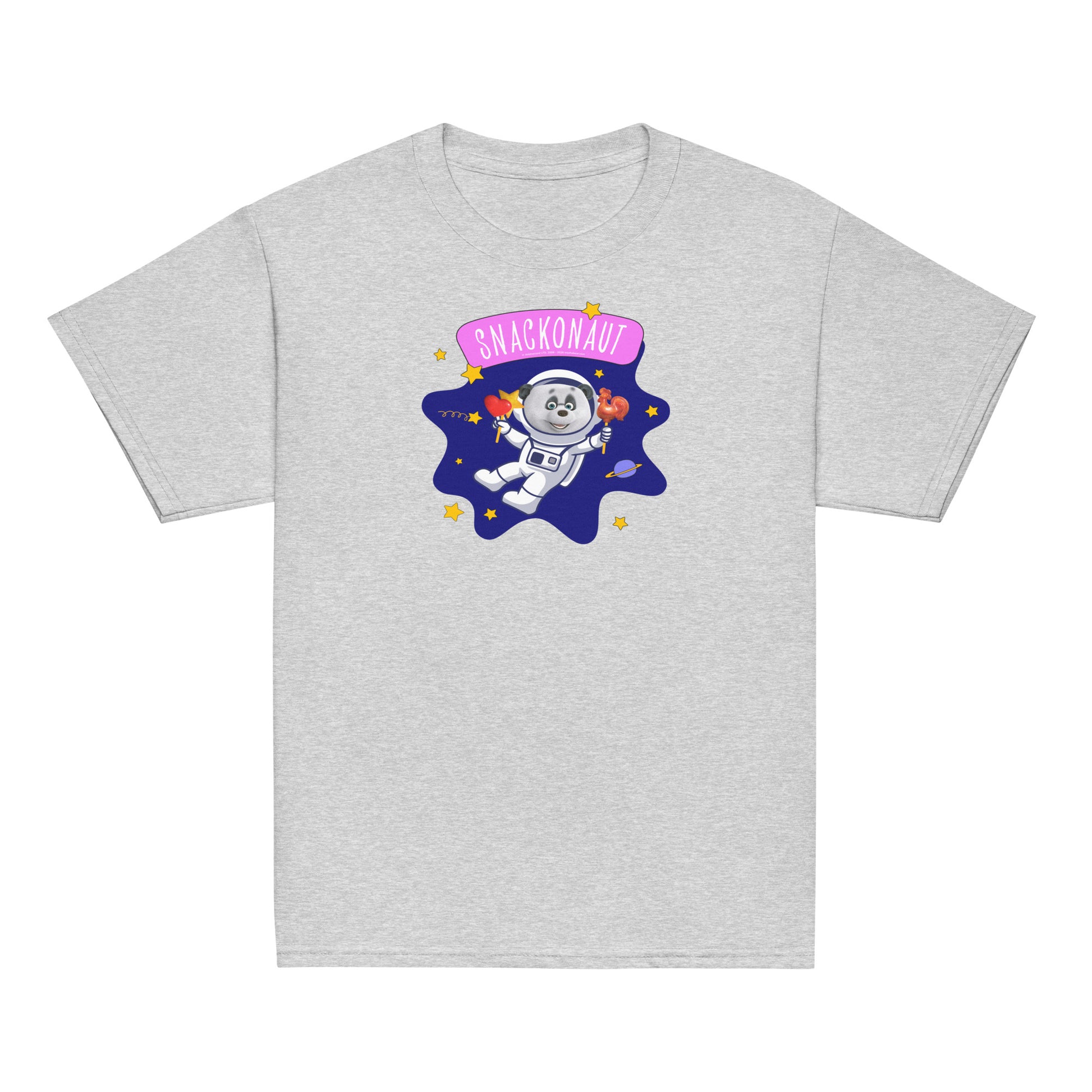 Masha and the Bear Friends Snackonaut Youth classic tee Sport Grey T-SHIRT