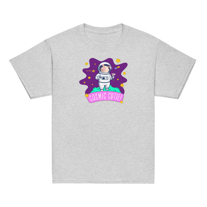 Masha and the Bear Friends Cosmic Cutie! Youth classic tee Sport Grey T-SHIRT