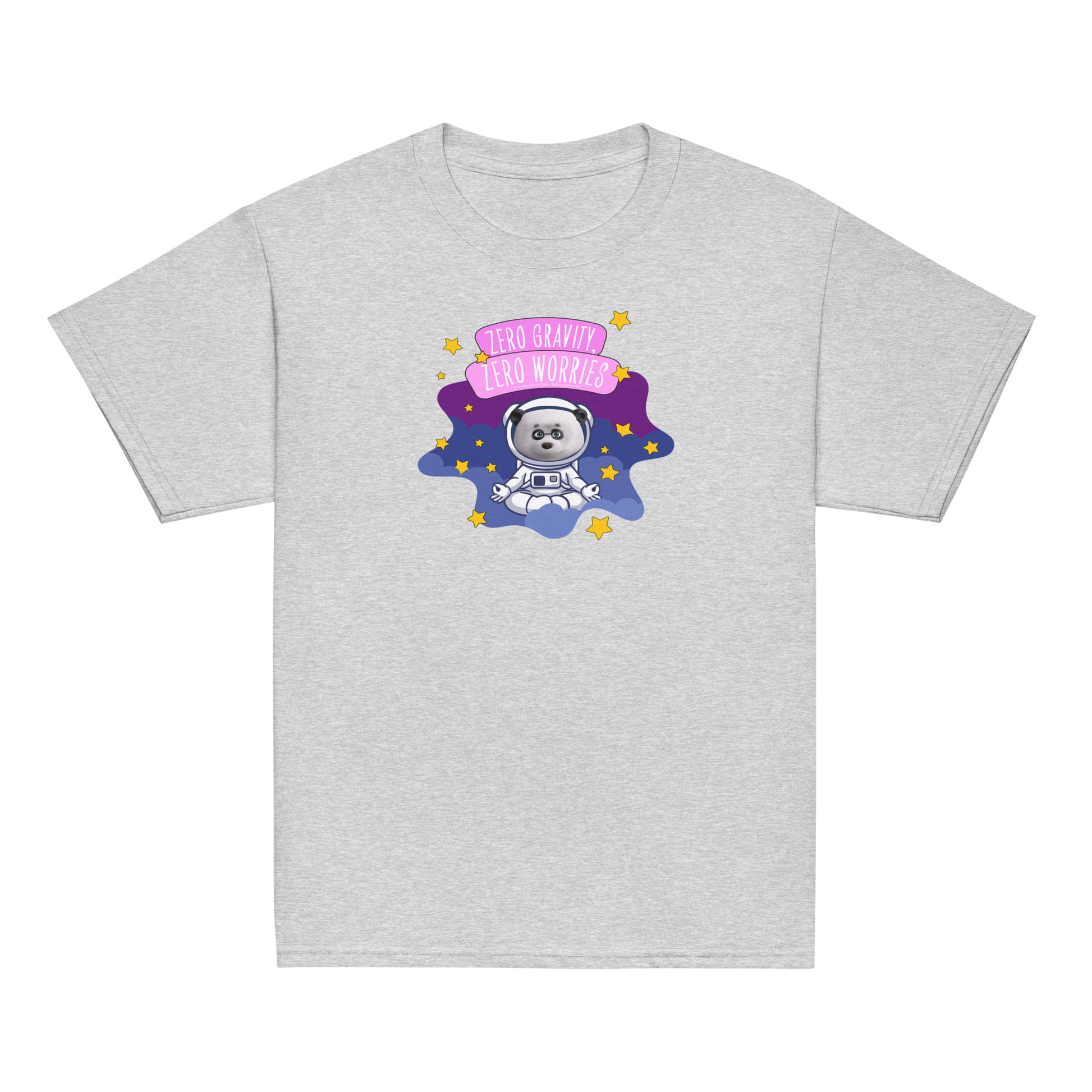 Masha and the Bear Friends Zero Worries Youth classic tee Sport Grey T-SHIRT