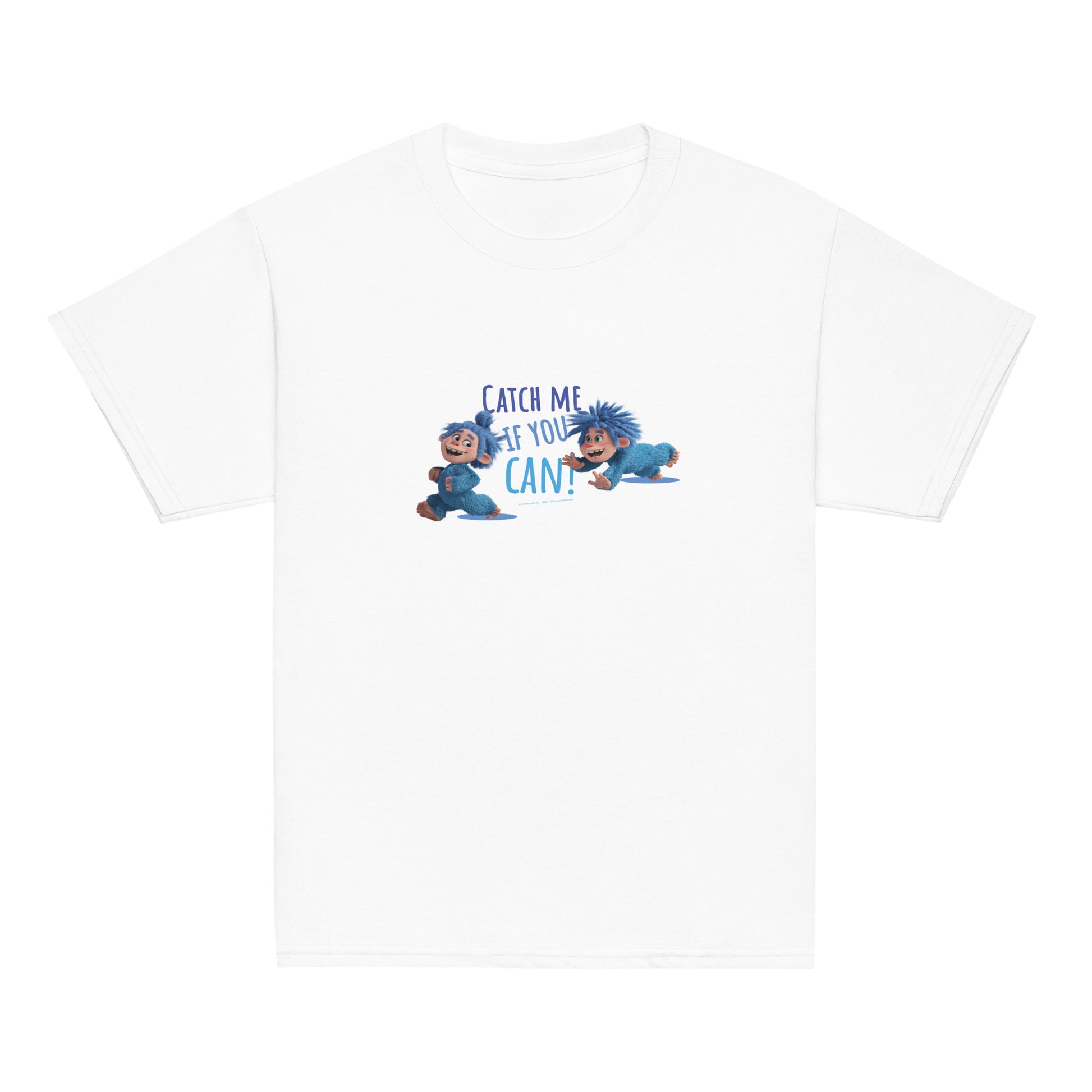 Masha and the Bear Friends Catch Me! Youth classic tee White T-SHIRT