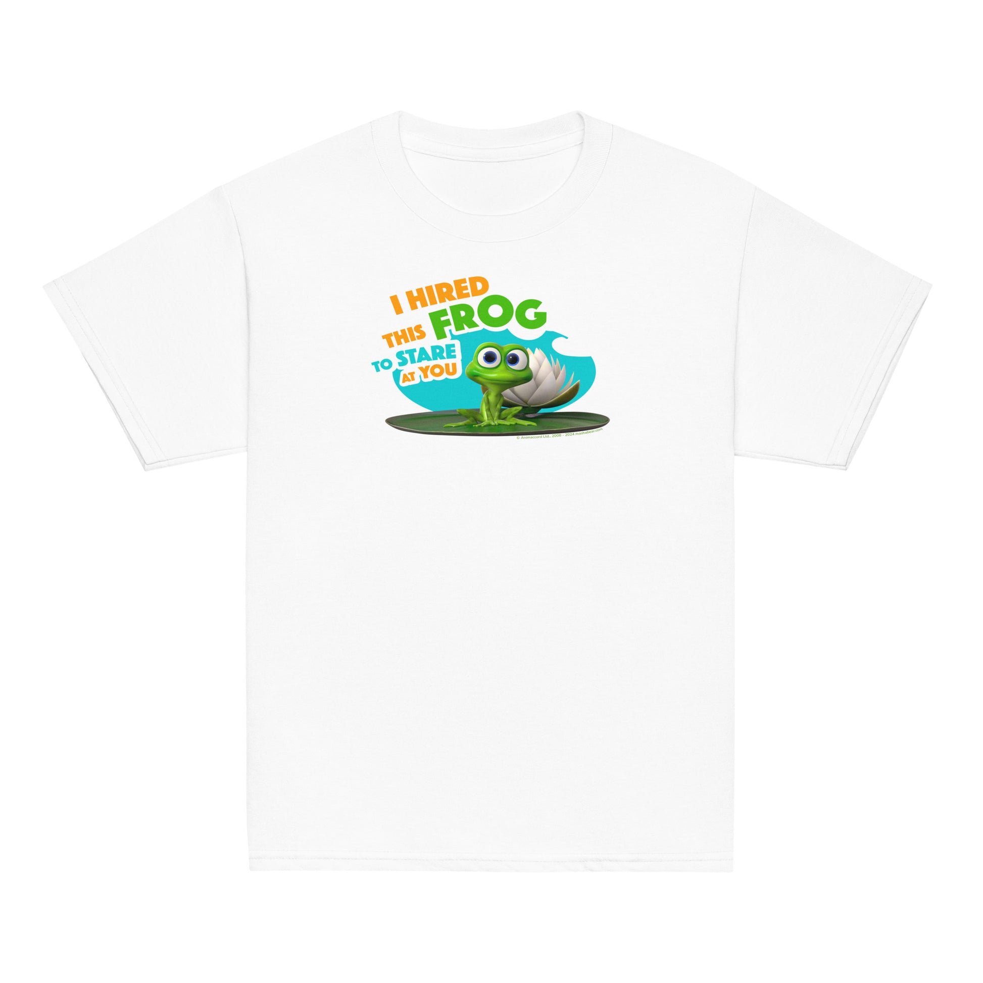 Masha and the Bear Friends Stare At You Youth classic tee White T-SHIRT