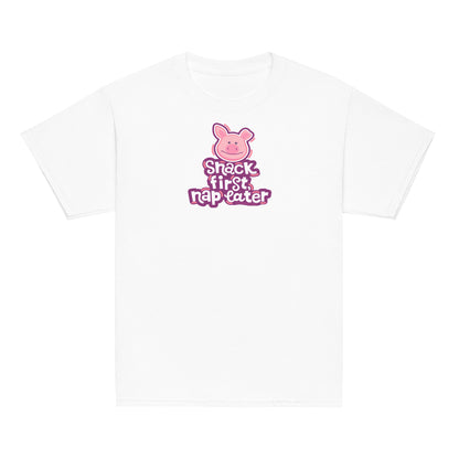 Masha and the Bear Friends Snack First Youth classic tee White T-SHIRT