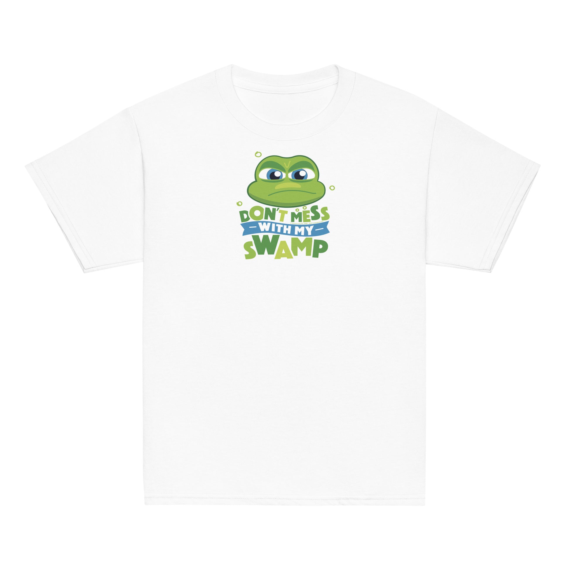 Masha and the Bear Friends My Swamp Youth classic tee White T-SHIRT