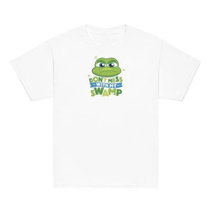 Masha and the Bear Friends My Swamp Youth classic tee White T-SHIRT