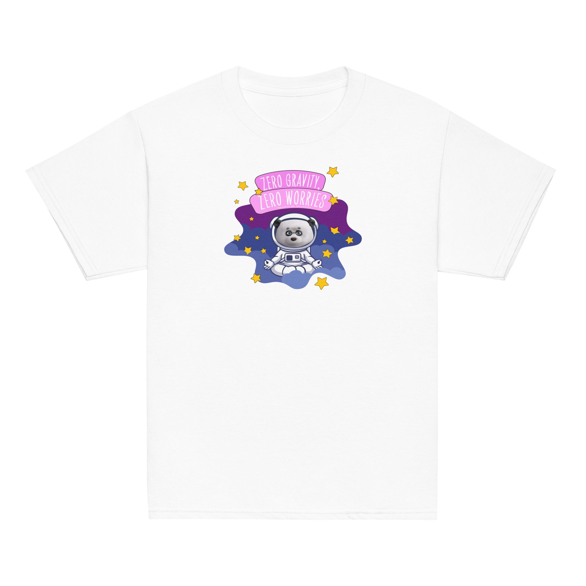 Masha and the Bear Friends Zero Worries Youth classic tee White T-SHIRT