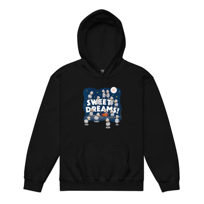 Masha and the Bear Friends Sweet Dreams! Youth heavy blend hoodie Black T-SHIRT