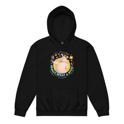 Masha and the Bear Friends What A Diva! Youth heavy blend hoodie Black T-SHIRT