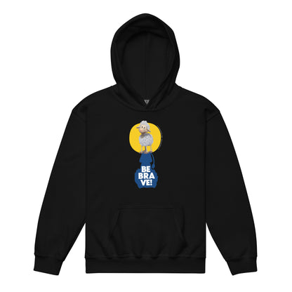 Masha and the Bear Friends Be Brave! Youth heavy blend hoodie Black T-SHIRT