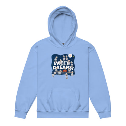 Masha and the Bear Friends Sweet Dreams! Youth heavy blend hoodie Carolina Blue T-SHIRT
