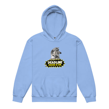 Masha and the Bear Friends Deadline Youth heavy blend hoodie Carolina Blue T-SHIRT